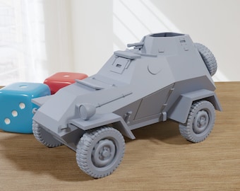 BA-64B ソ連装偵察車 - 3D樹脂プリント 28mm / 20mm / 15mm ミニチュア卓上ウォーゲーム用車両