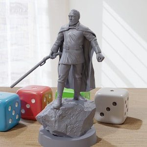 Count Dooku - Hero Pose - Star Wars Legion 35mm Proxy Miniature for Tabletop RPG