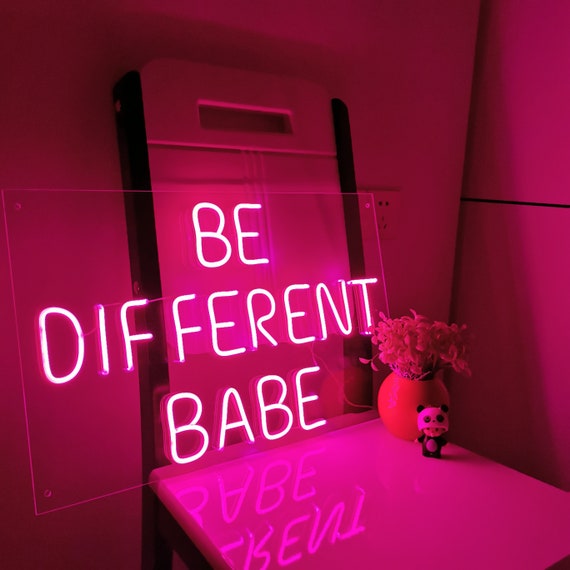 Custom Neon Sign Acrylic Led Pink