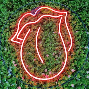 Tongue Neon Sign| Wedding Neon Sign| Party Neon Bedroom|Aesthetic Custom Neon Sign lLED Neon Sign |Custom Neon Light |Wall Decor Tongue Sign