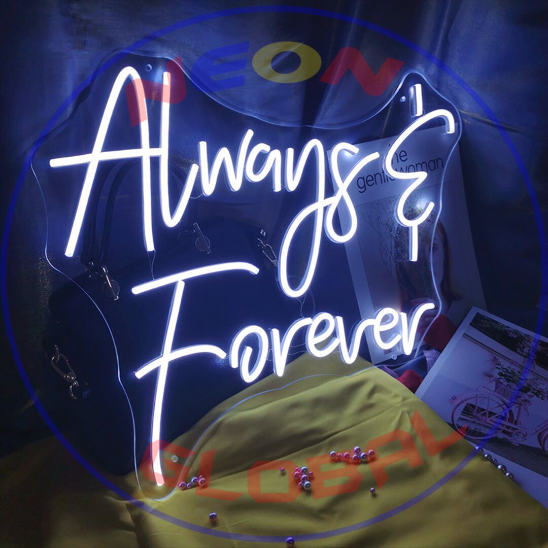Always and Forever Neon Sign Wedding Neon Sign Party Neon - Etsy