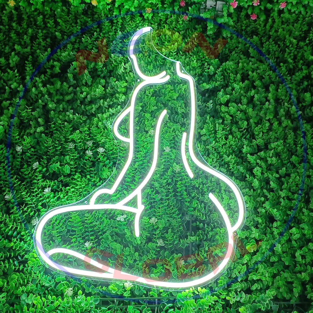 Woman Body Neon Sign, Sexy Body Party Neon, Bedroom Custom Neon Light