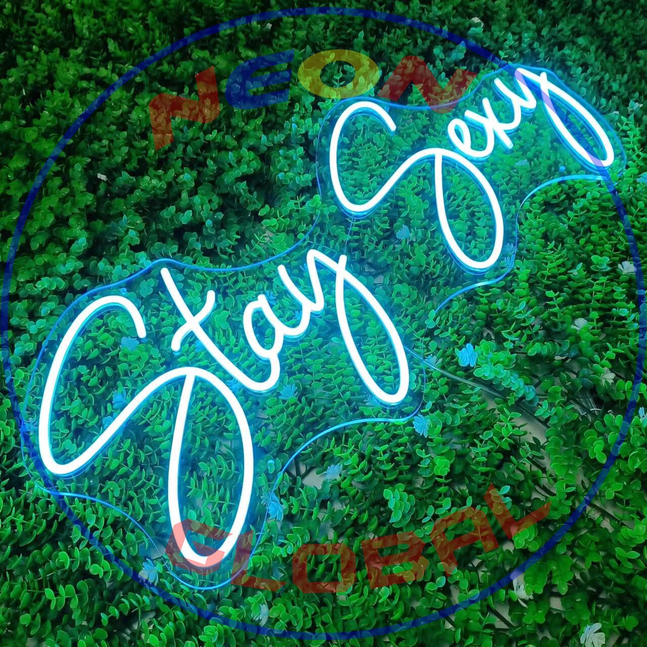 Neon Sign Stay Sexy Wedding Neon Sign Wall Hanging Neon Sign Etsy