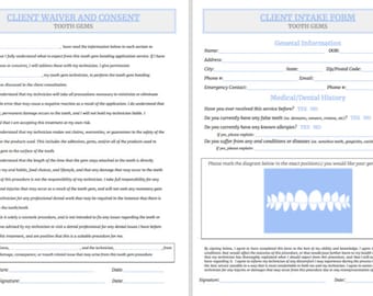 Formularios para clientes de gemas dentales