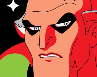 Ral's Al Ghul Pop Art Poster