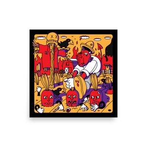 Le travail, c'est l'enfer : agriculteur Poster