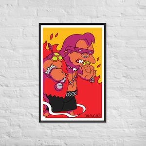 N-Bop Art (FRAMED POSTER)