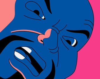 Kyodai Ken Pop Art Poster