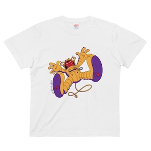 Work Is Hell Astronaut Tee (BLANCO)