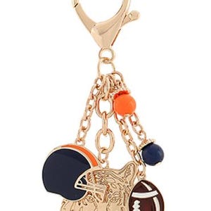 Gameday Multi Charm Bag Keychain