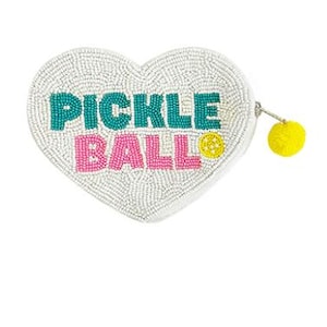 Pickle Ball Shape Coin Purse Pickle Ball Shape Coin Purse