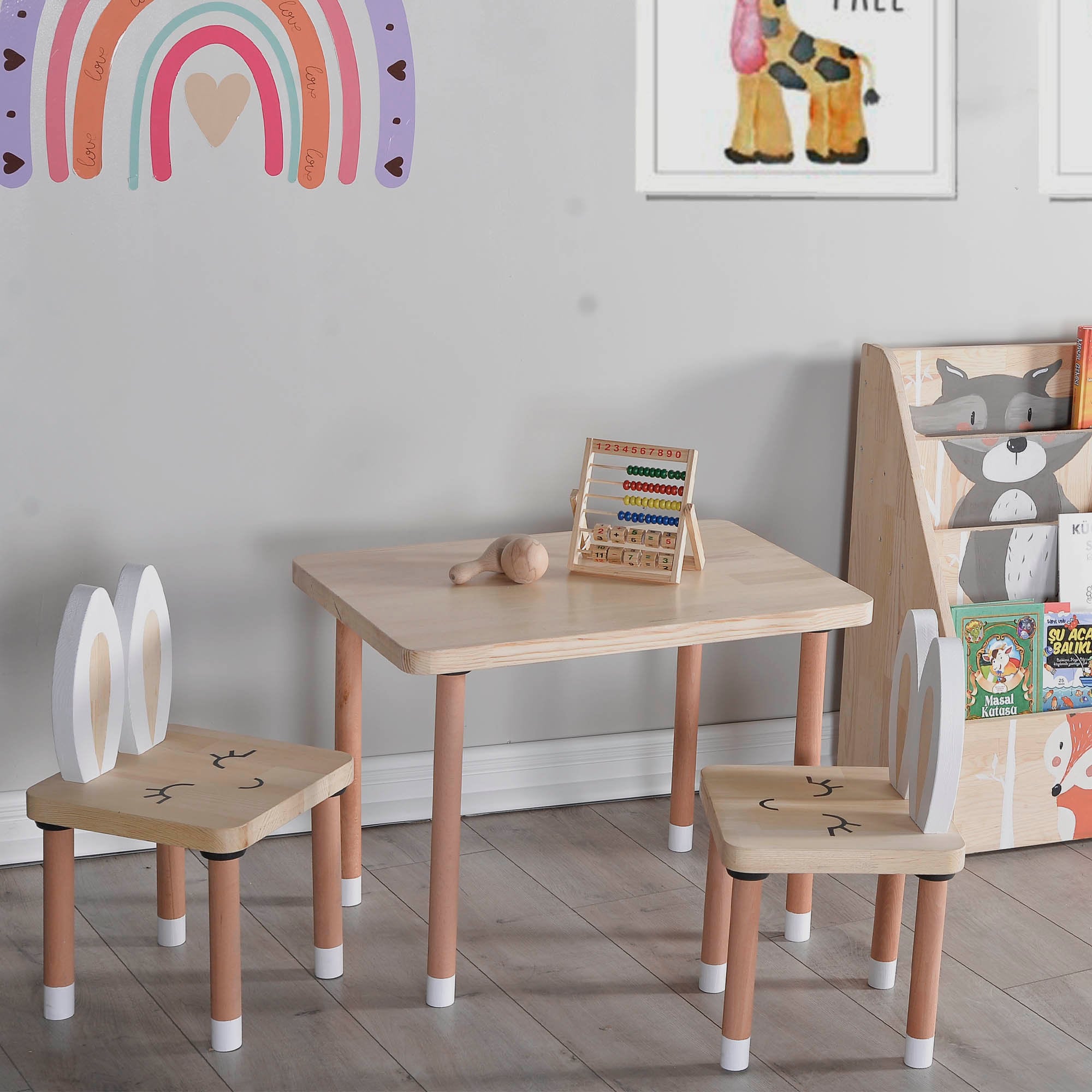 Kids Furniture Montessori, Toddler Table and Chairs, Kids Kids Furniture Montessori, Toddler Table and Chairs, Kids