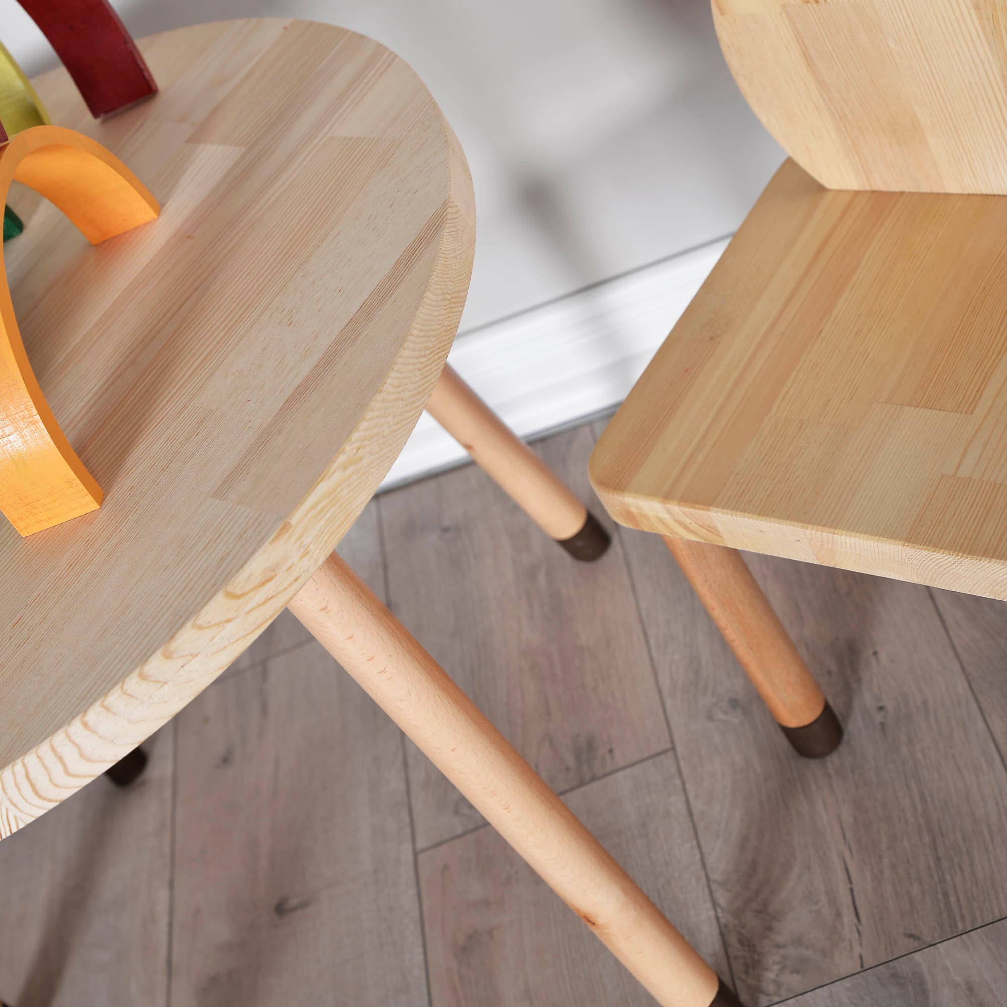 木製子供用テーブルと椅子のセット、テディベアチェア - Etsy 日本