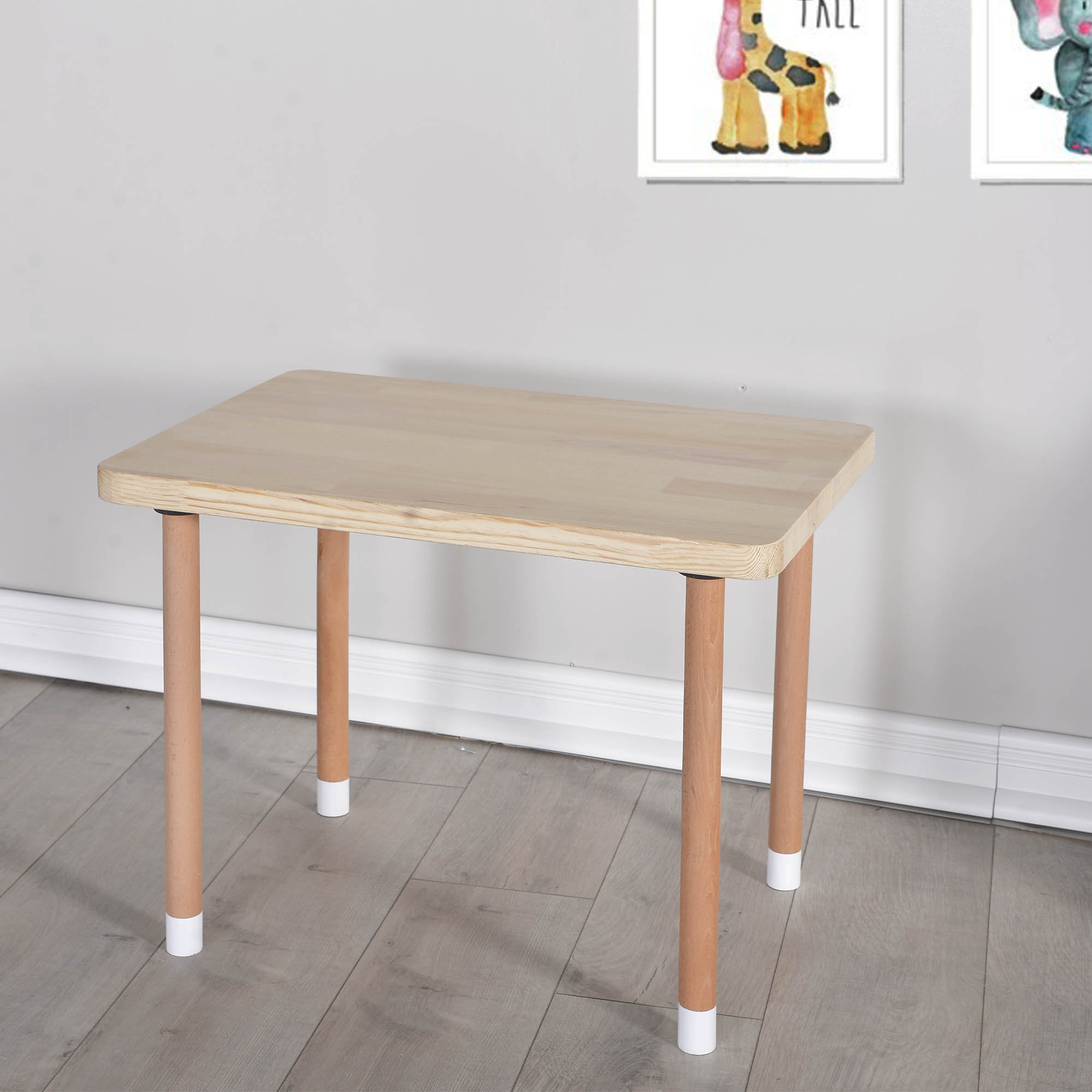 木製子供用テーブルと椅子のセット、テディベアチェア - Etsy 日本