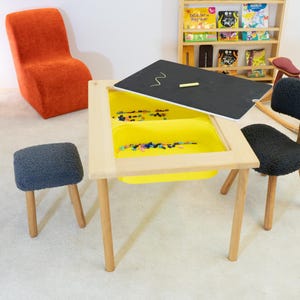 Sensory Bin Table, Kids Table, Water and Sand Table without Bins