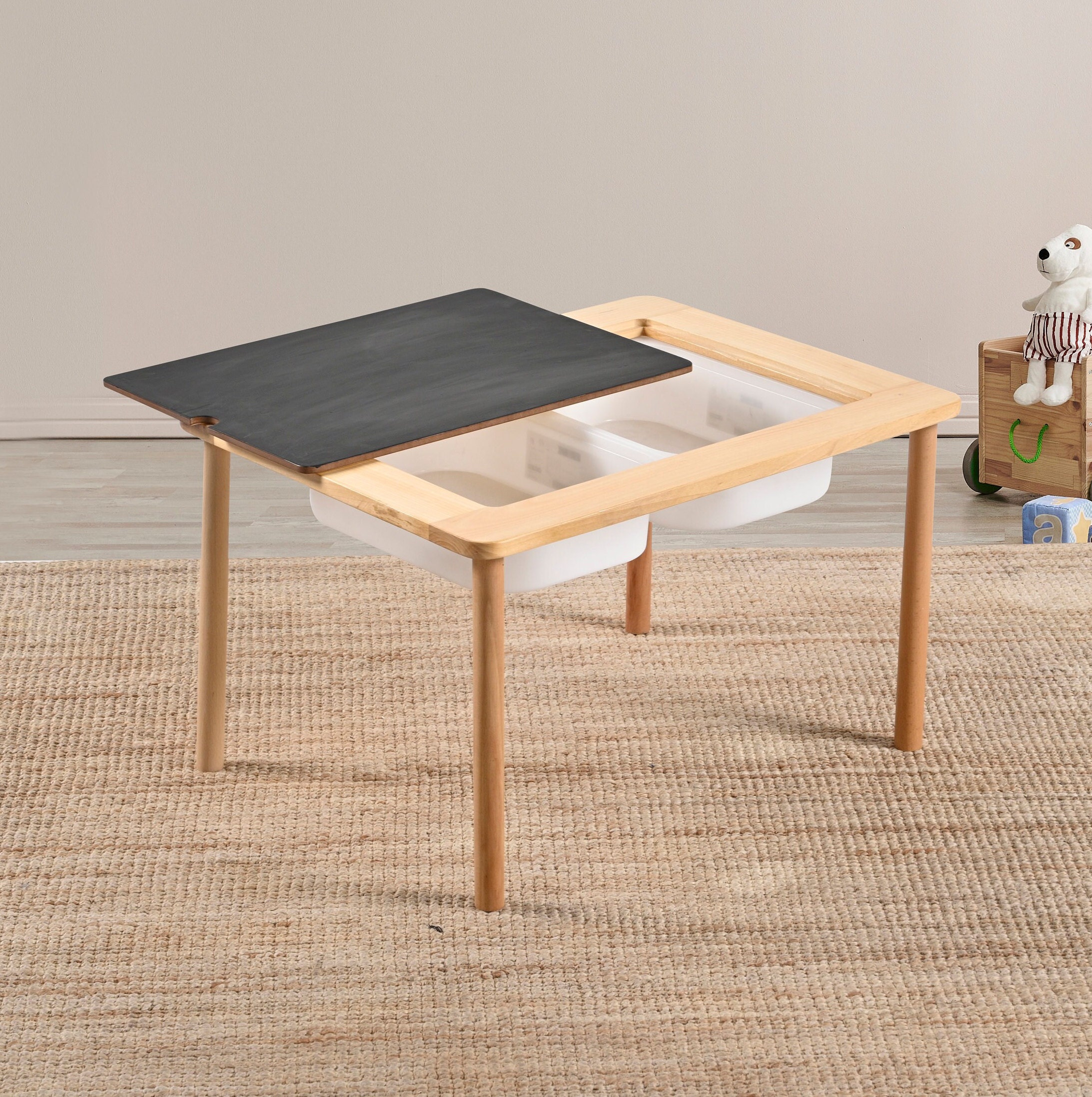 Flisat ikea on sale table for sale