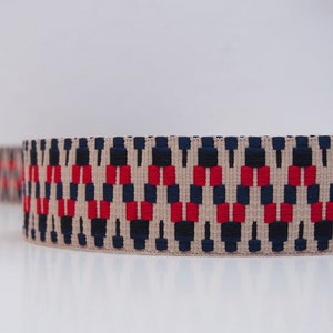 Navy/Red/Black/Ecru