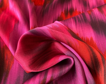 Viscose fabrics - Viscose satin - patterned - blouse - summer trousers - spring fabric - leopard/palm/digital/solid - 100% viscose - price per meter