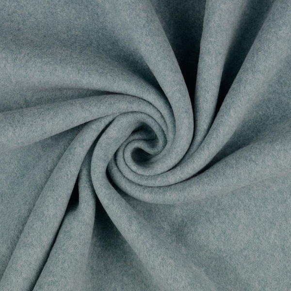 Organic Cotton Fleece - 100% cotton fleece - extra soft & warm - for blankets, baby clothes, sweaters and much more - price per meter