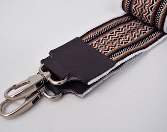 Gurtverkleinerer - Gurtenden - echtes Leder - Echtleder - für 5cm/6cm breite Gurtbänder - handgemacht - für Taschengurt - zum Nähen - 2 Stk.