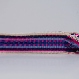 Ceinture de pantalon 40 mm / ceinture / ceinture en tissu / ceinture pour robes / ceinture pour robes / ceinture de pantalon fait main différentes couleurs Handgewebt - Lila