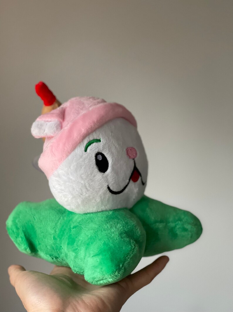 Plants Vs Zombies Cattail Soft Plush Doll Stuffed Toy Gift Etsy