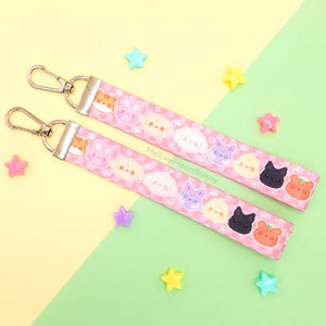 B-Grade Ateez Pixelteez Keychain | Ateez Lightstick Strap | Atiny Lightiny | Kpop Lanyard Wrist Band | Concert Accessory | Ateez Characters