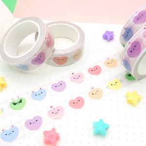 Stray Kids Etui 143 Washi Tape | Maxident | Kpop-wastape | Skz-merchandise | Blijf | Heart Skz Pipi Tung Washi Tape | Schattige pastelkleurige washirol
