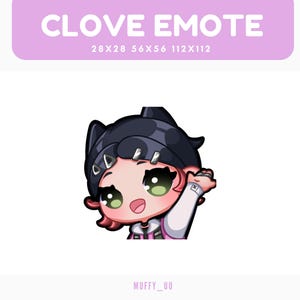 Valorant Clove Emote | For Twitch, Discord, Youtube