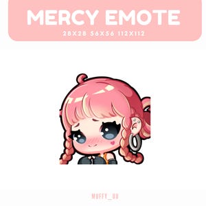 Overwatch Mercy Kpop Emote | For Twitch, Discord, Youtube