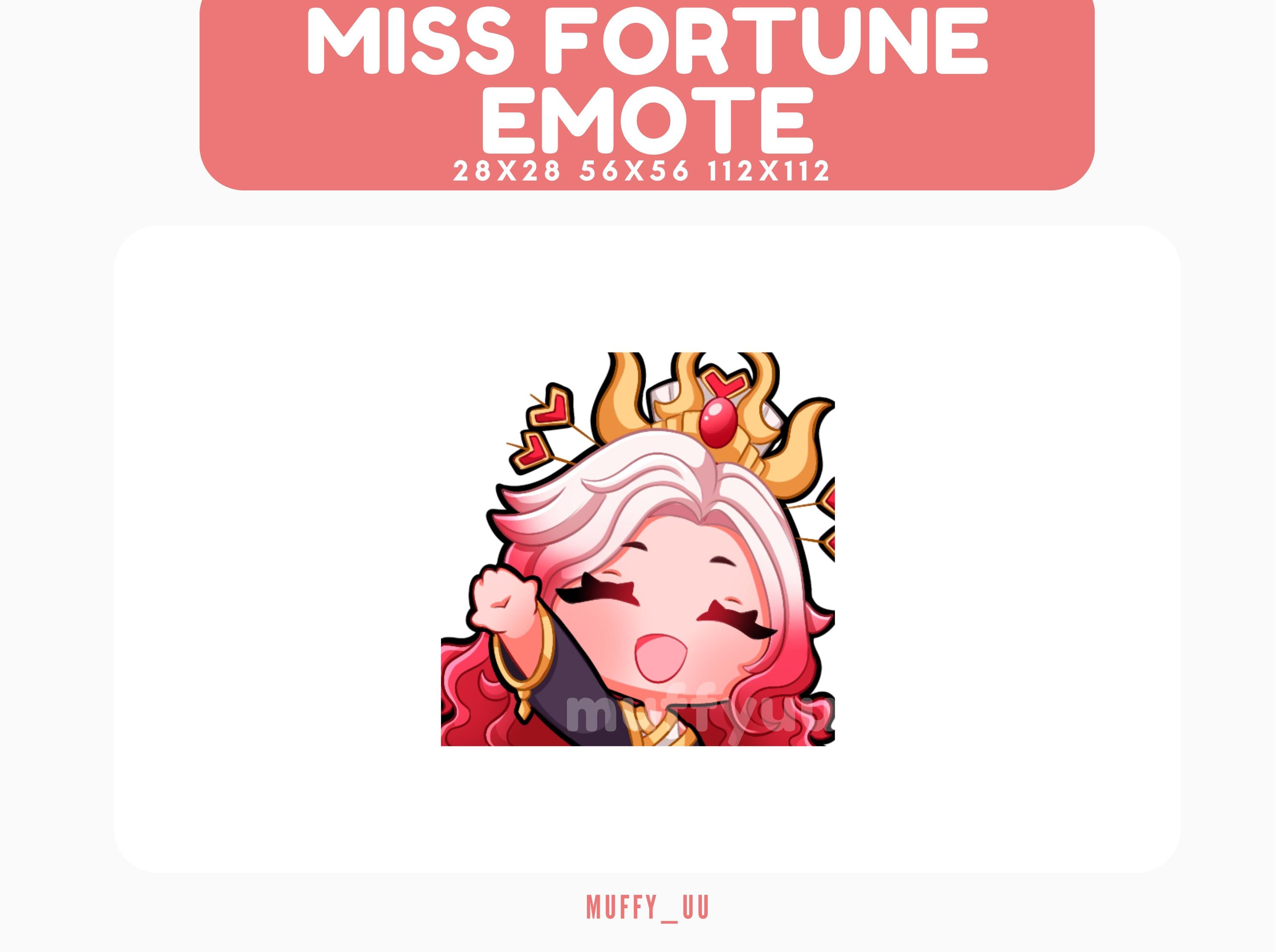 Miss Fortune Blood Moon / TFT / League of Legends Chibi Emote | for Twitch,  Discord, Youtube - Etsy, image size:3000x2238