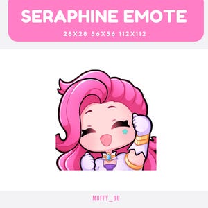 Seraphine / League of Legends Emote | For Twitch, Discord, Youtube