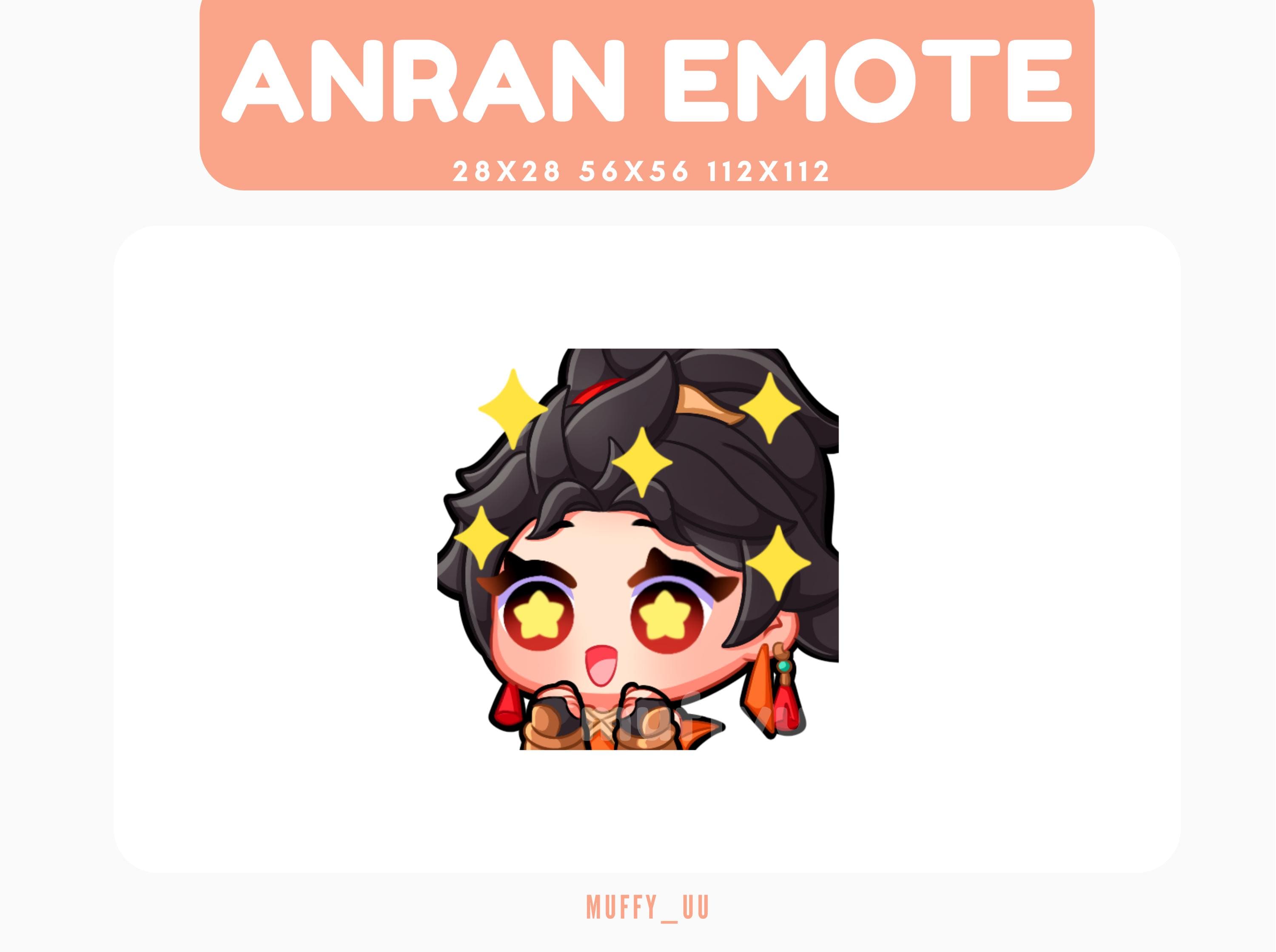 Anran Emote Overwatch Chibi | for Twitch, Discord, Youtube - Etsy