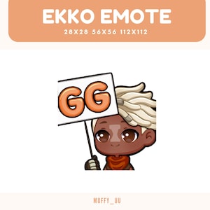 Ekko Arcano / Emote di League of Legends | Per Twitch, Discord, Youtube