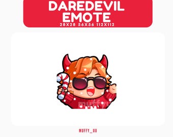 Daredevil/Marvel Rivals Emote | For Twitch, Discord, Youtube