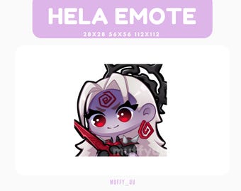 Hela/Marvel Rivals Emote | For Twitch, Discord, Youtube
