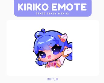 Emote Overwatch 2 Dokiwatch Kiriko | For Twitch, Discord, Youtube