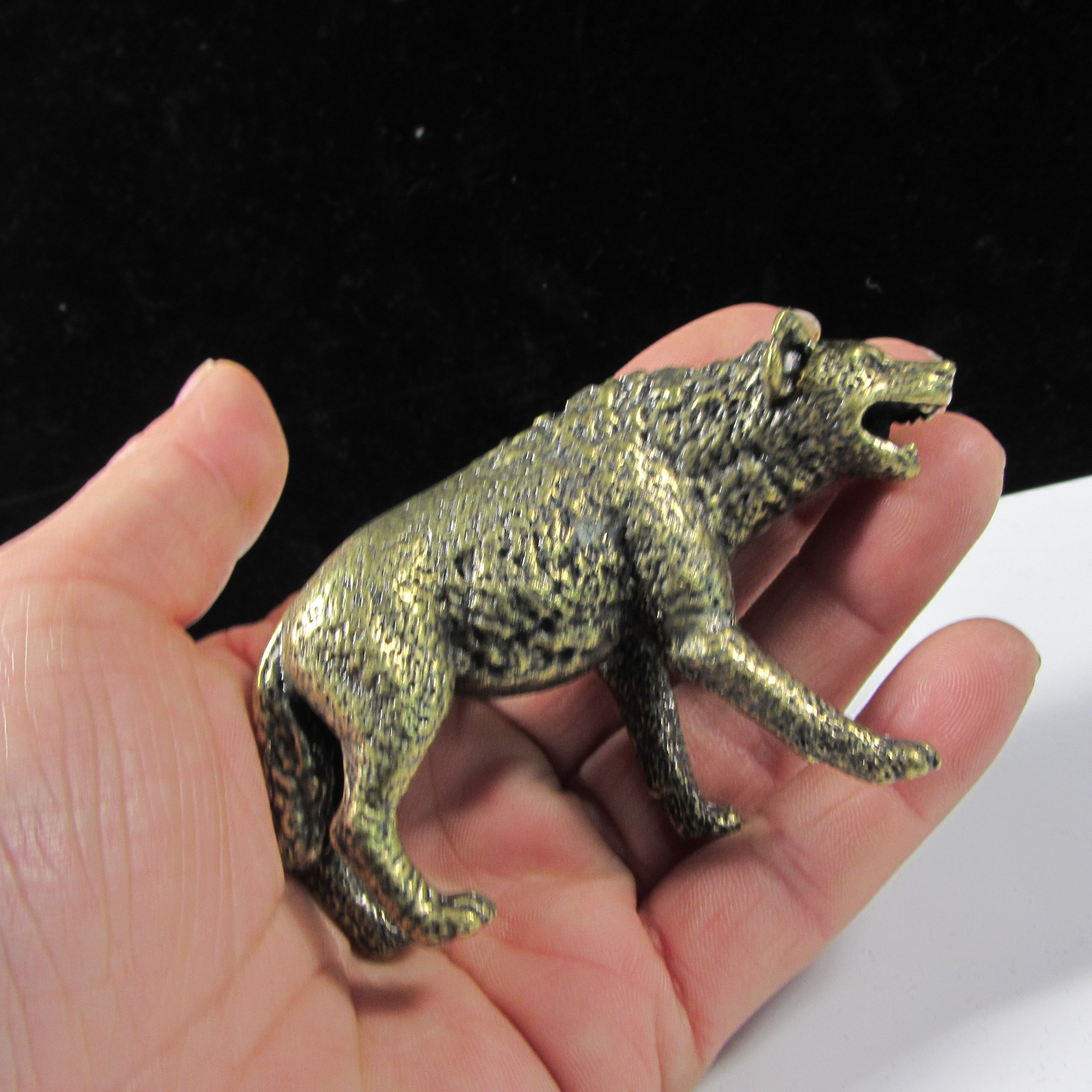 Collectibles Figurines & Knick Knacks Brass Hyena Figurine 165 gram