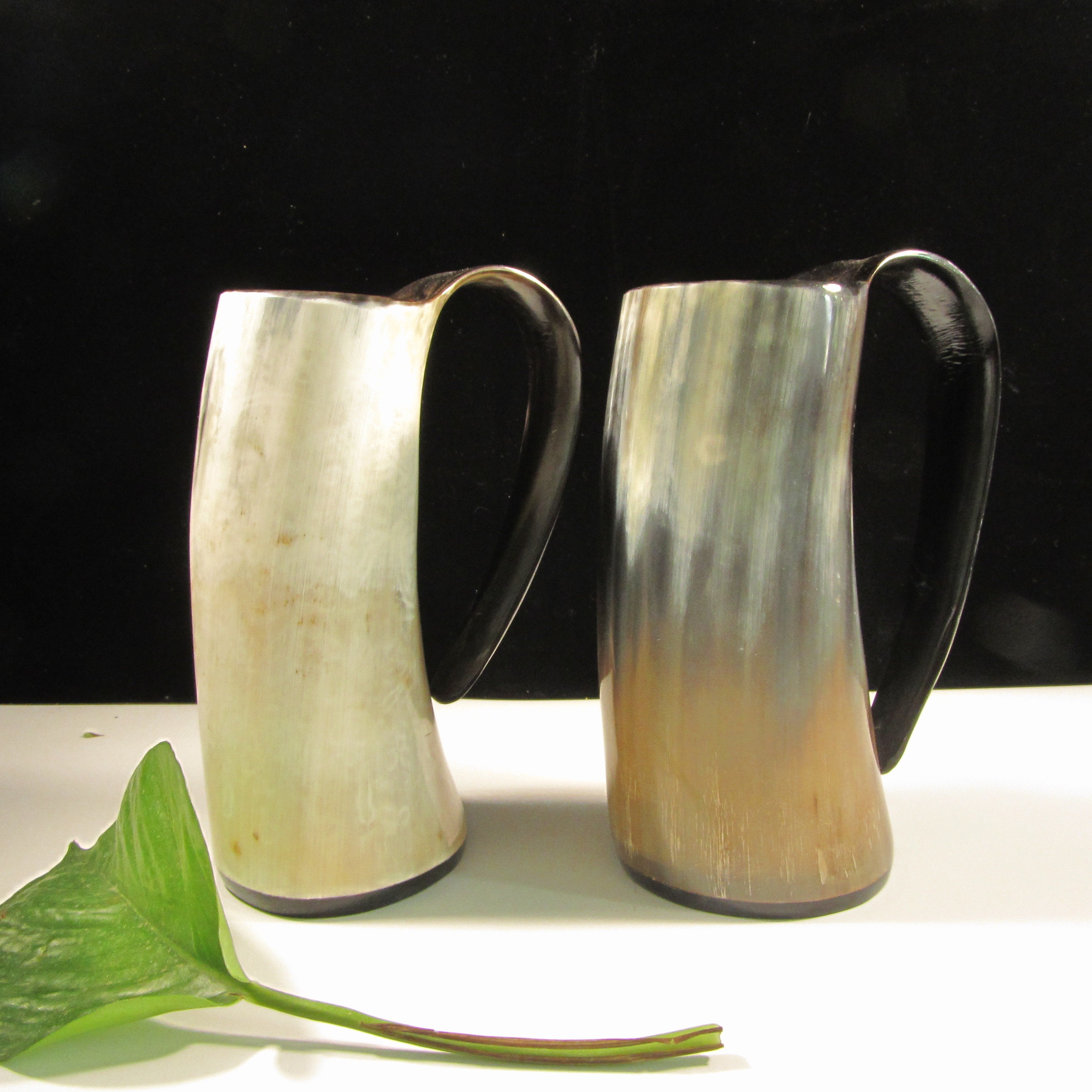 400 ml nature cattle horn made cups mugs Etsy