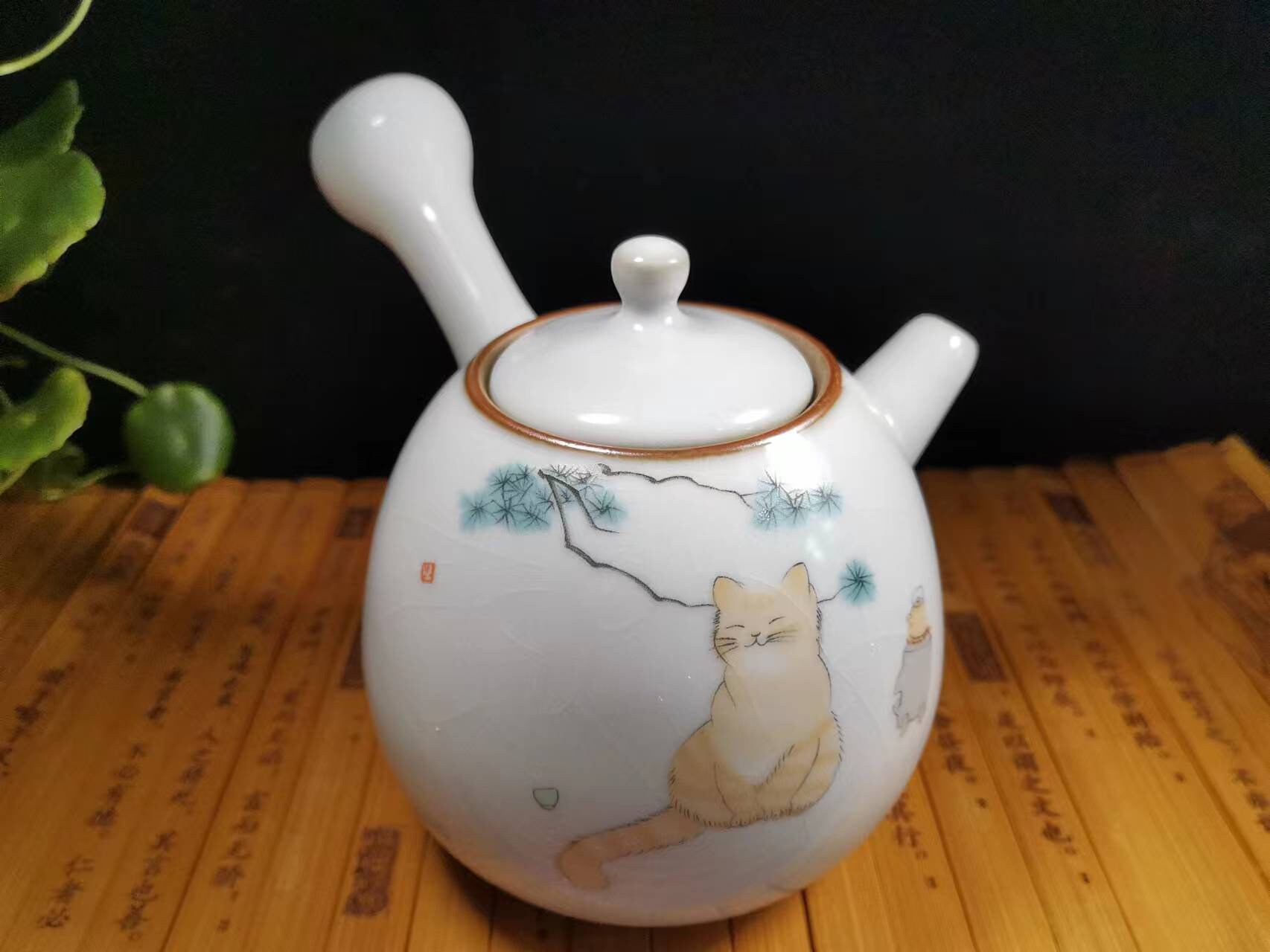 Vintage cat teapot - Etsy 日本