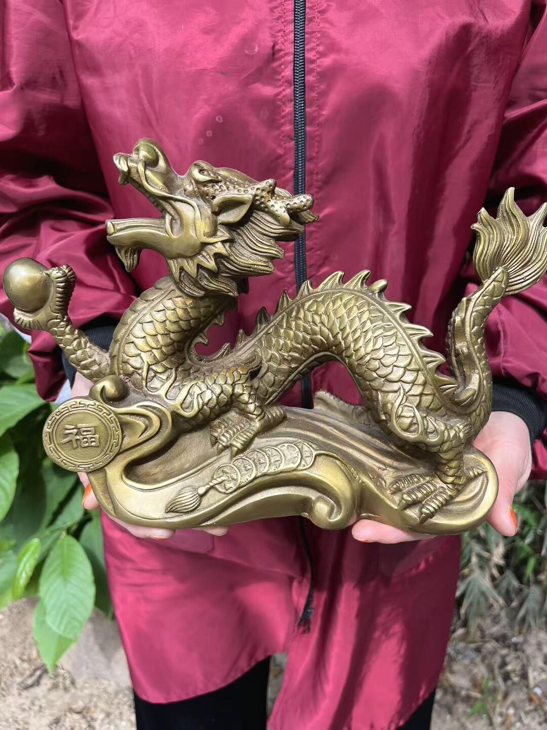 龍の置物 ブロンズ調 ドラゴン インテリア 龍 ドラゴン 置物 アンティーク調 ブロンズ 【公式通販】