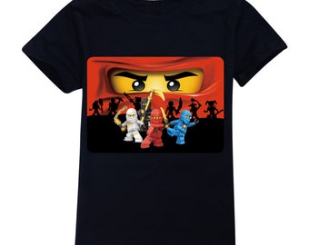 Ninjago Kid's Unisex T Shirt 100% Cotton