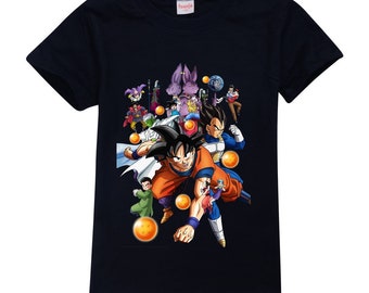 Dragon Ball Super Unisex Kid T Shirt 100% Cotton