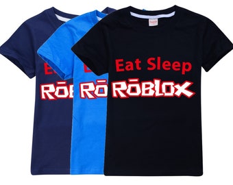 Eat Sleep Roblox Unisex Kid's T Shirt 100% Cotton