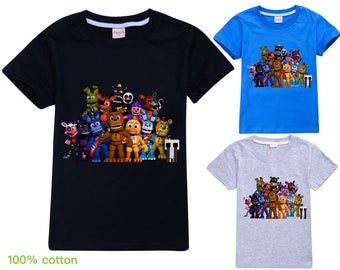 Five Nights at Freddy's Kid's T Shirt 100% Cotton