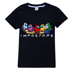 Among Us Imposters Unisex Kid T Shirt 100% Cotton AU Shop