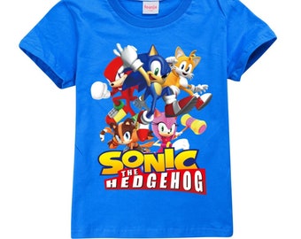 Sonic the Hedgehog Unisex KidT-Shirt 100% Cotton