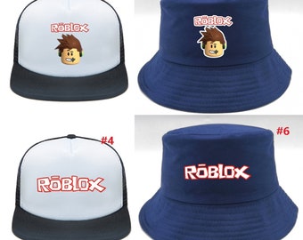 Roblox Cap Mesh Adjustable Snapback Baseball Bucket Fisherman's Hat