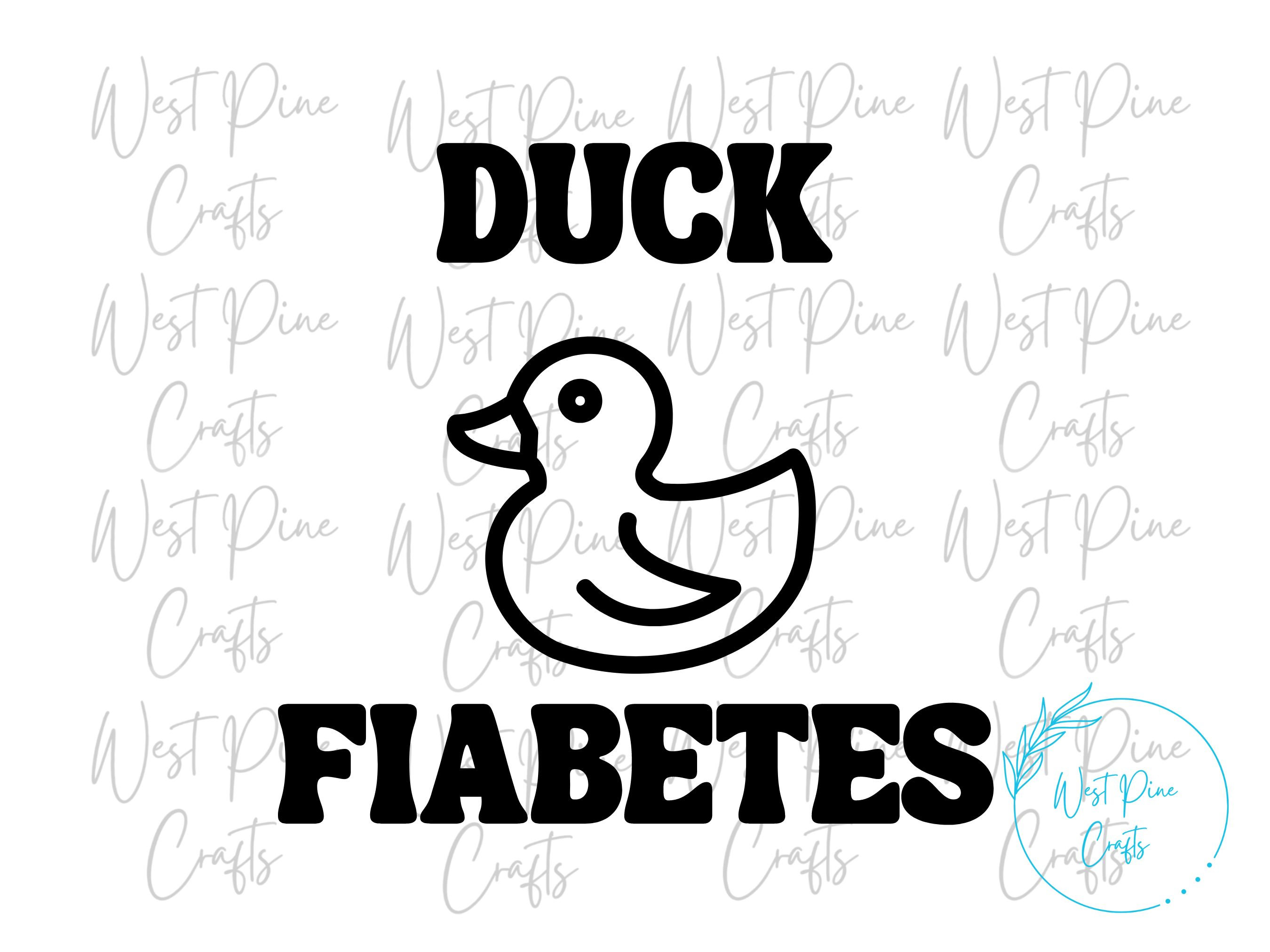 Duck fiabetes best sale shirt