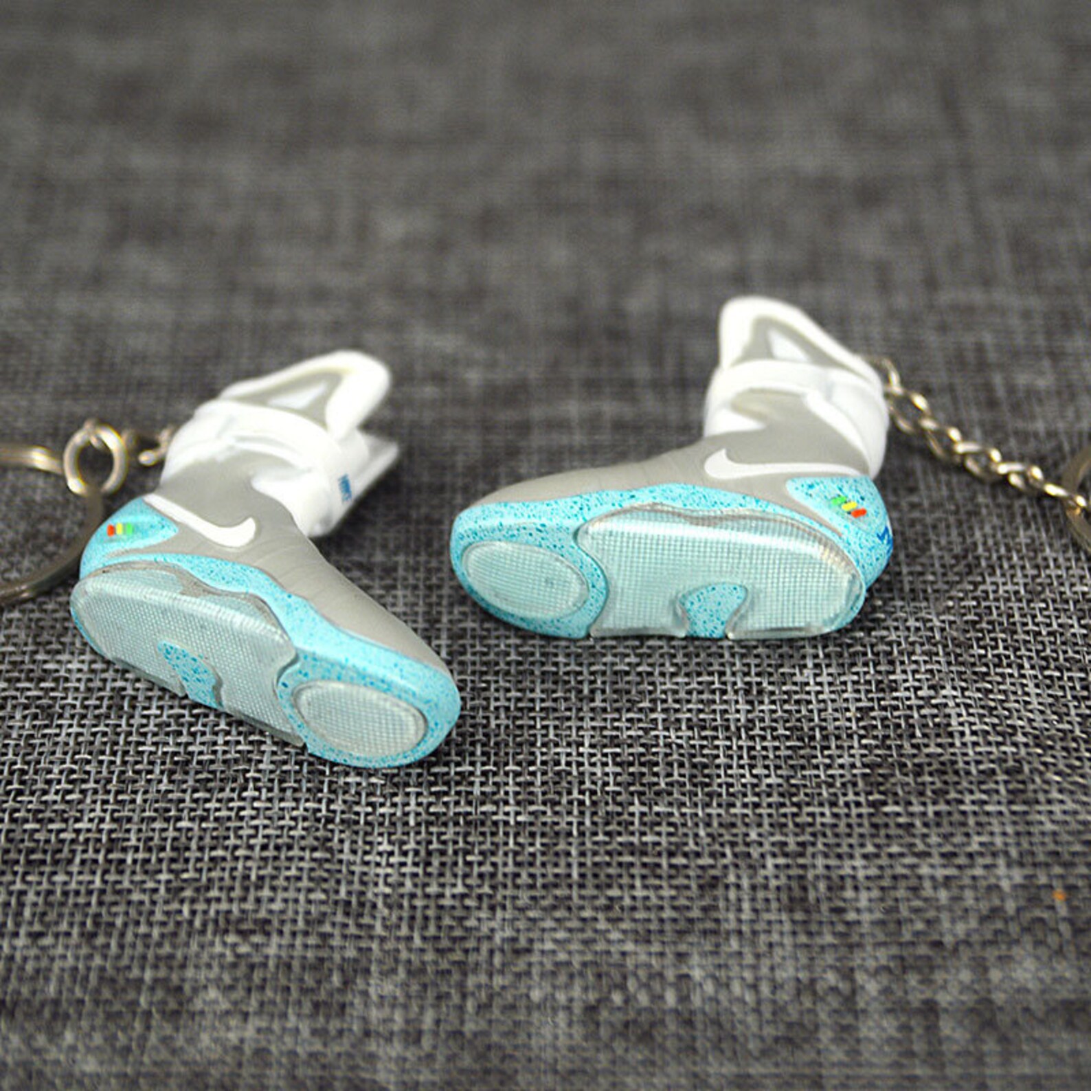 mini nike sneaker keychain